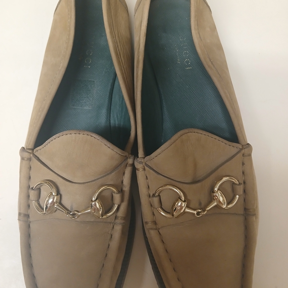 Gucci Tan Leather Loafers - Picture 3 of 6